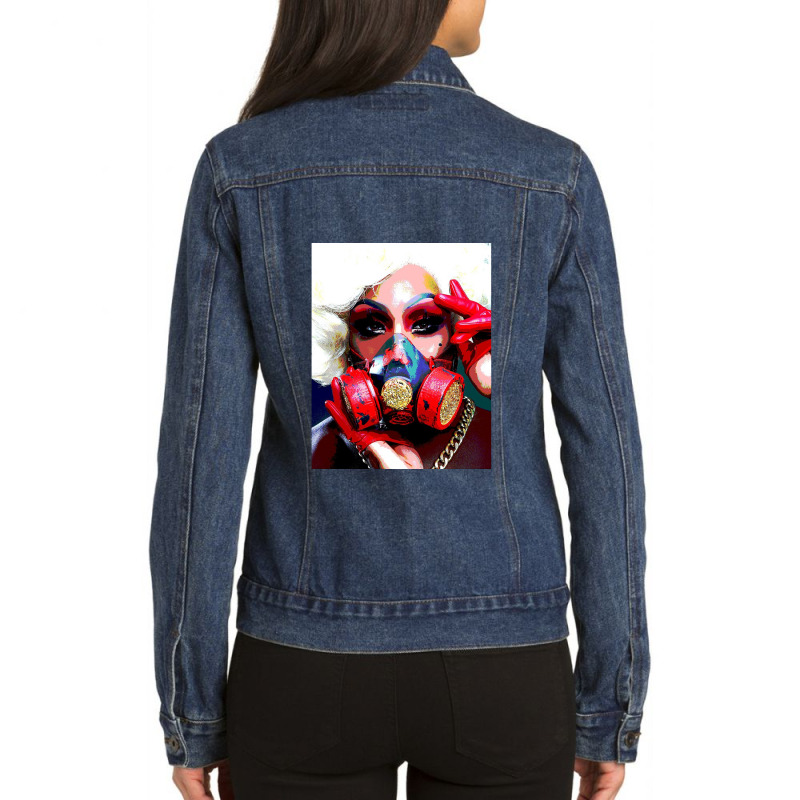 Monet X Change  Pound The Alarm! Ladies Denim Jacket by kulakanes | Artistshot