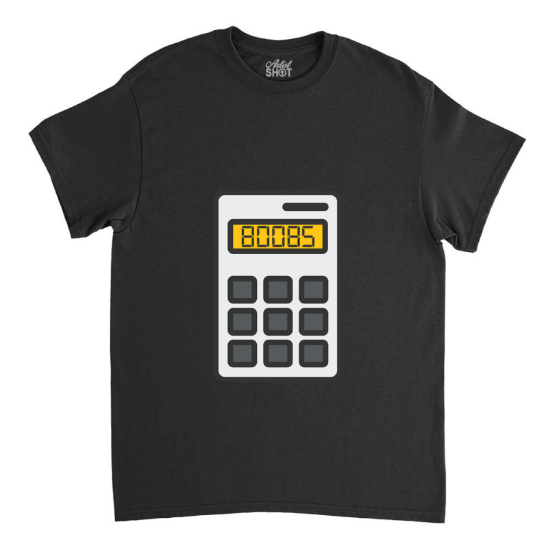 Calculator Boobs   Boobs Classic T-shirt by baruklambi | Artistshot