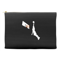 Basketball Dunk Competition Silhouette One Handed Dunk Shot Accessory Pouches | Artistshot