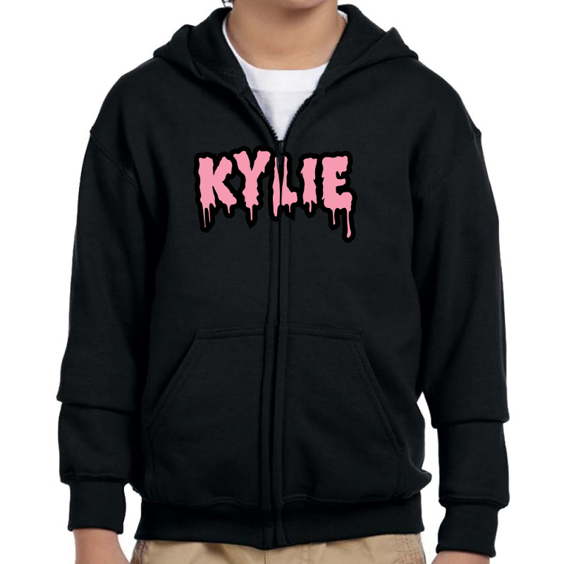 Tribute Kylie Youth Zipper Hoodie by ujang | Artistshot