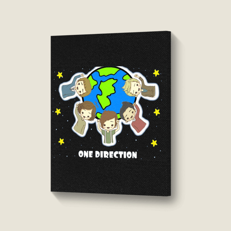 One Direction 2 Portrait Canvas Print | Artistshot