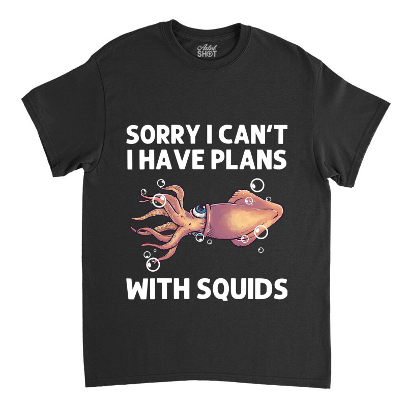 Funny Squid Gift For Men Women Giant Squid Octopus Tentacles Classic T-shirt by pester | Artistshot