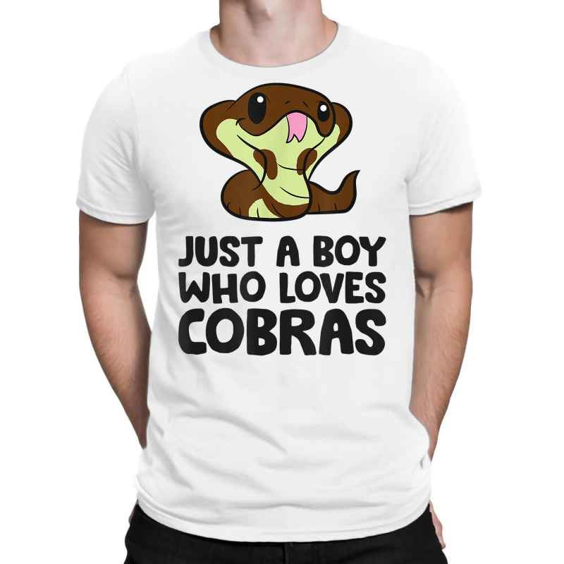 King Cobra Snake Just A Boy Who Loves Cobras T Shirt T-shirt | Artistshot