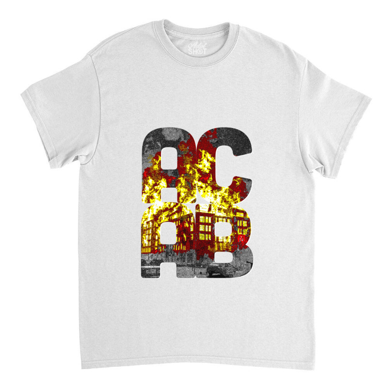 Blm Acab Burning Classic T-shirt by adexbawel | Artistshot