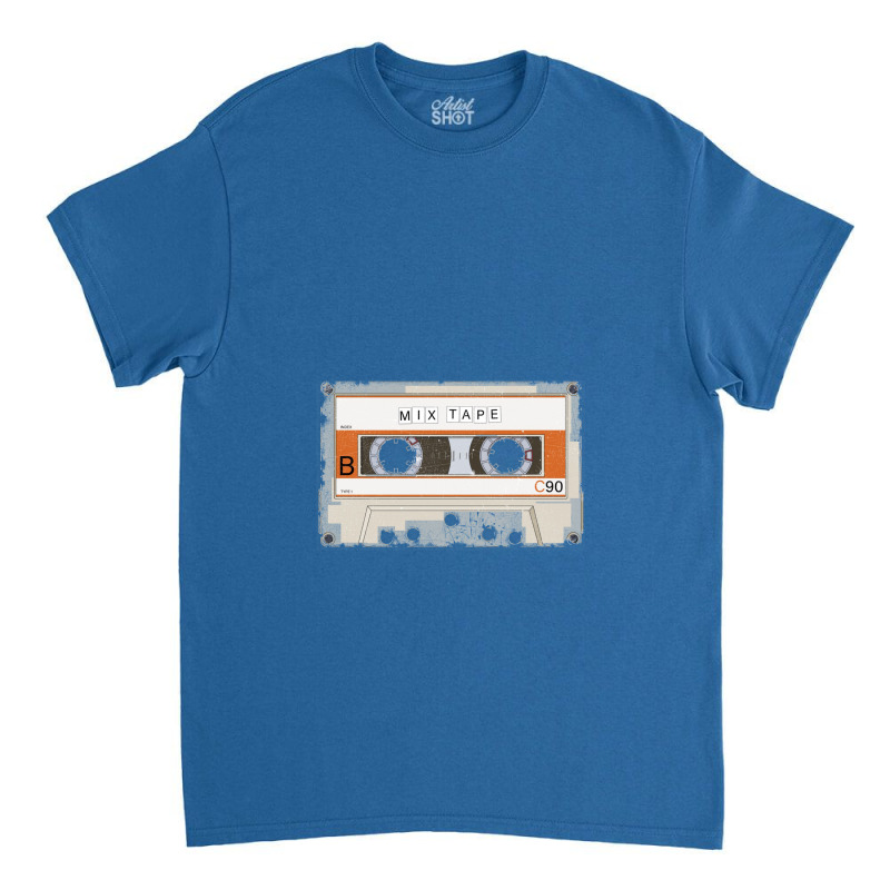 Look C90 Cassette Mix Tape Classic T-shirt by kulakanes | Artistshot