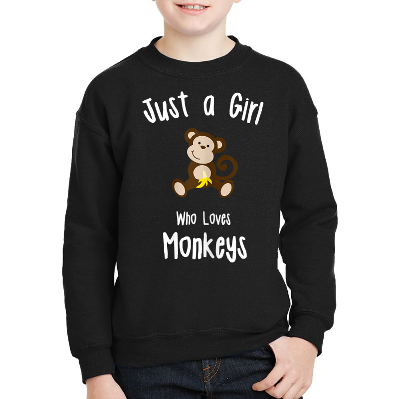 Monkey Shirt For Girls T Shirt Youth Sweatshirt | Artistshot