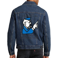 Monopoly Go Directly To Jail T Shirt Men Denim Jacket | Artistshot