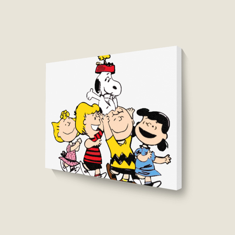 Peanuts Landscape Canvas Print | Artistshot