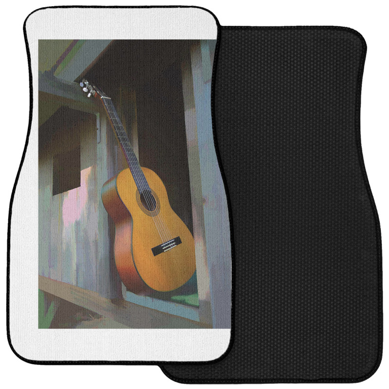 Love My Guitar Front Car Mat | Artistshot