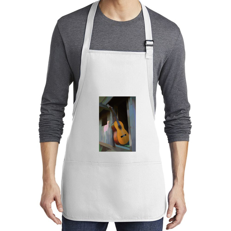 Love My Guitar Medium-length Apron | Artistshot