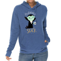 Morning Suck Vampire Coffee T Shirt Lightweight Hoodie | Artistshot