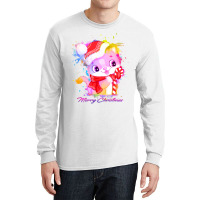 Merry Christmas Cat Long Sleeve Shirts | Artistshot