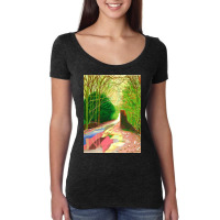 David Hockney The Arrival Of Spring Women's Triblend Scoop T-shirt | Artistshot