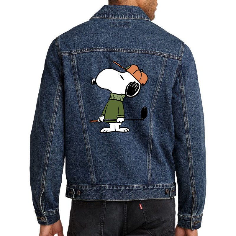 Snopy Golf Men Denim Jacket | Artistshot