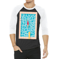 David Hockney Pool 3/4 Sleeve Shirt | Artistshot