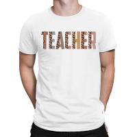 Leopard Preschool Teacher Funny Job Title School Worker T Shirt T-shirt | Artistshot