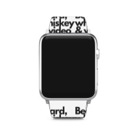 Beard, Whiskey   Video Games  Manly Whiskey Drinker Apple Watch Band | Artistshot