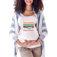 California Maternity Scoop Neck T-shirt | Artistshot