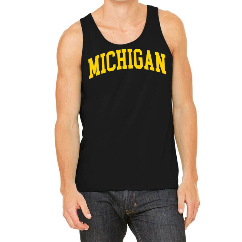 Michigan - Throwback Design - Classic , Best Gift, Costume, Halloween, Tank Top | Artistshot