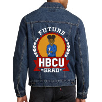 Kids Hbcu Future Grad College T-shirt Gift For Girls, Best Gift, Costu Men Denim Jacket | Artistshot