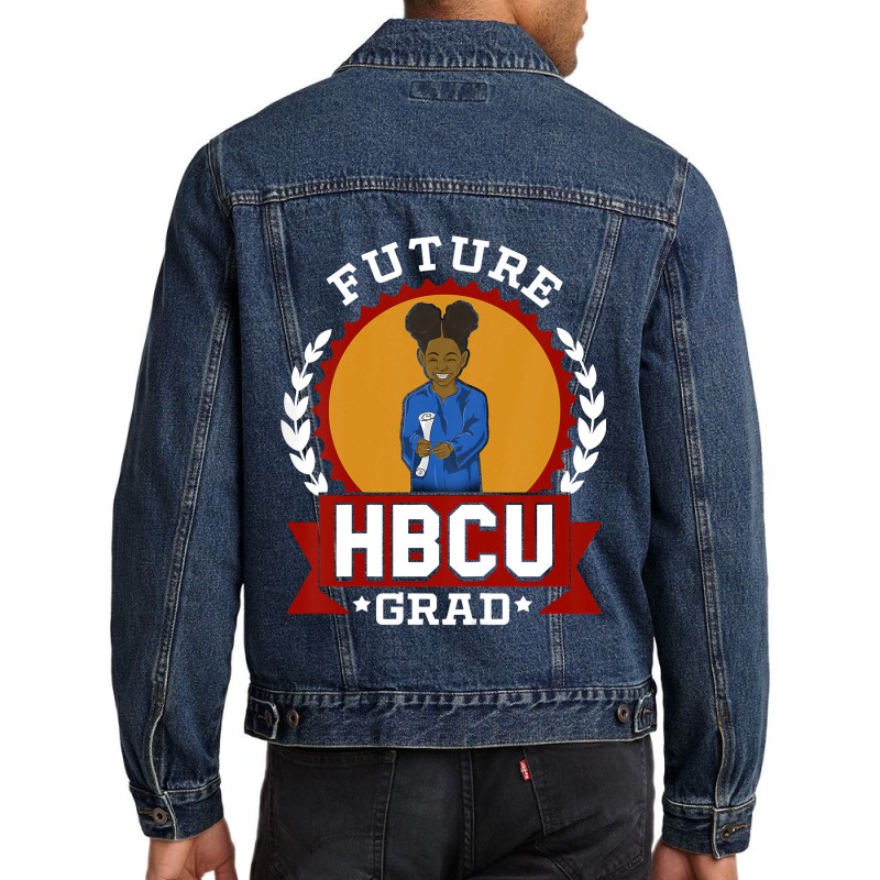 Kids Hbcu Future Grad College T-shirt Gift For Girls, Best Gift, Costu Men Denim Jacket | Artistshot