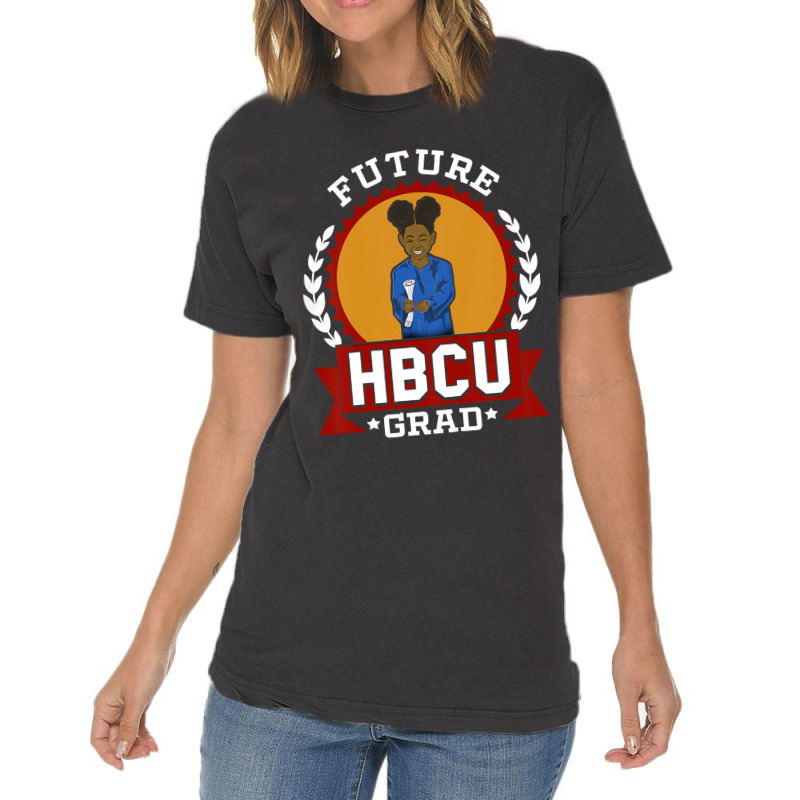 Kids Hbcu Future Grad College T-shirt Gift For Girls, Best Gift, Costu Vintage T-shirt | Artistshot