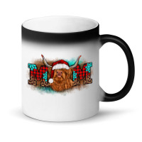 Christmas Mom Highland Cow Magic Mug | Artistshot