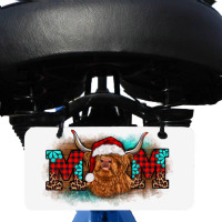 Christmas Mom Highland Cow Bicycle License Plate | Artistshot