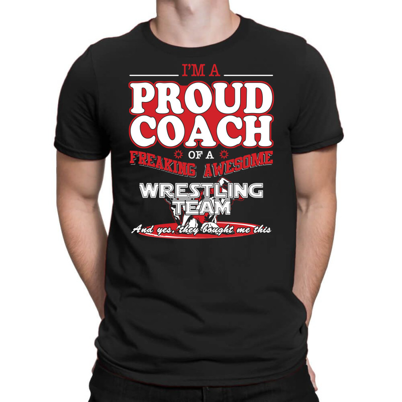 wrestling coach t shirt