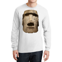 Easter Island Moai Statue Monolith World Mystery Long Sleeve Shirts | Artistshot