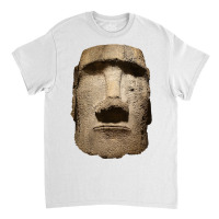 Easter Island Moai Statue Monolith World Mystery Classic T-shirt | Artistshot