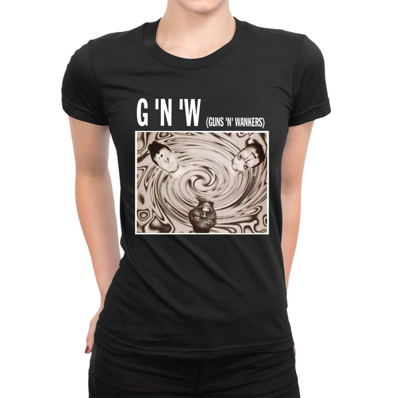 Guns And Wankers G'n'w Ladies Fitted T-shirt | Artistshot