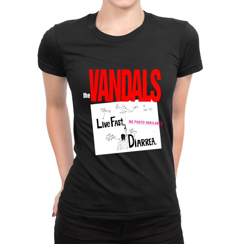 Best The Vandals Music Ladies Fitted T-shirt | Artistshot