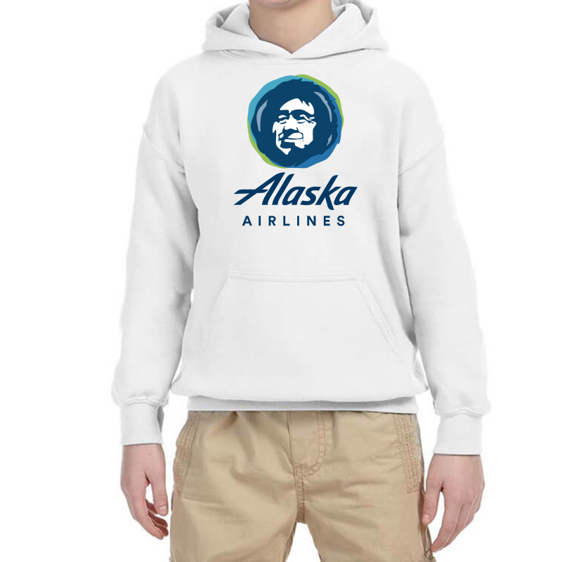 Alaska Airlines Youth Hoodie by slalomalt | Artistshot