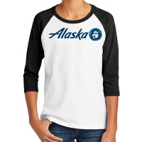 Alaska Eskimo Airlines Youth 3/4 Sleeve | Artistshot