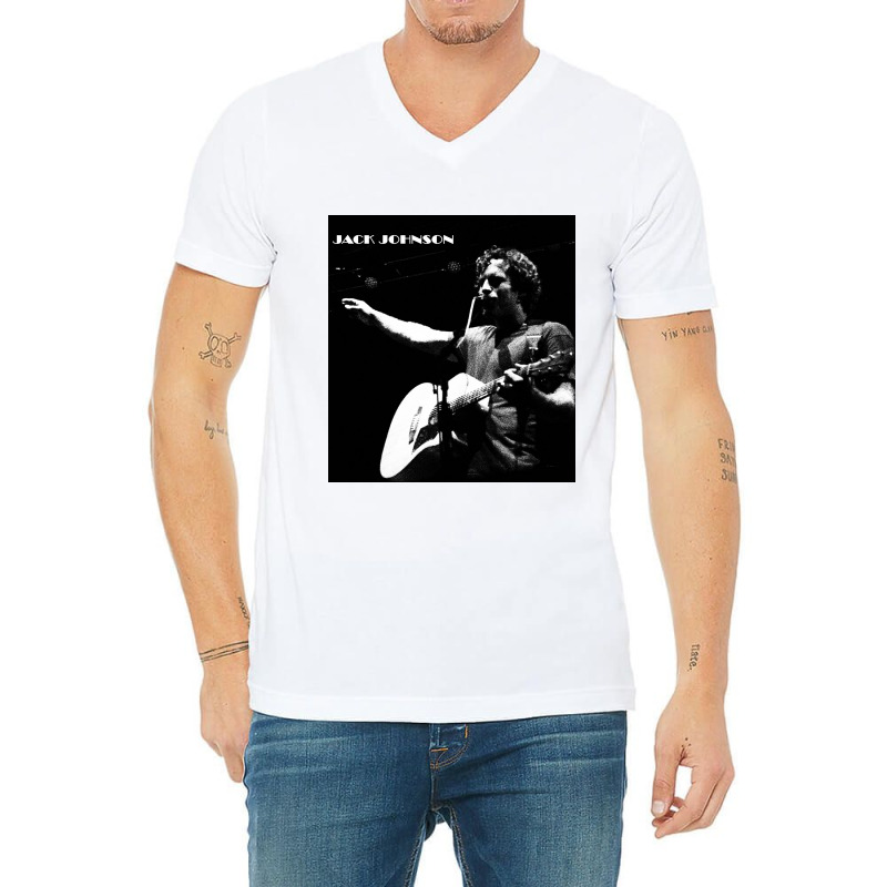 Jack Johnson V-Neck Tee by wheel | Artistshot