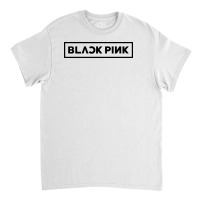 Pink In Black Typo Classic T-shirt | Artistshot