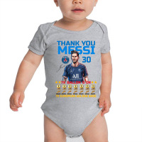 Ballon D'or 2021 Thank You Messi 30 Number 7x Golden Shoe Baby Bodysuit | Artistshot