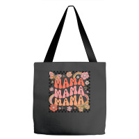 Groovy Mama One Thankful Mama Thanksgiving Mors Day , Best Gift, Costu Tote Bags | Artistshot