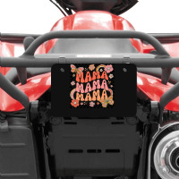 Groovy Mama One Thankful Mama Thanksgiving Mors Day , Best Gift, Costu Atv License Plate | Artistshot