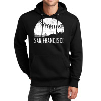 Sf City Skyline Shirt - San Francisco City Baseball , Best Gift, Costu Unisex Hoodie | Artistshot