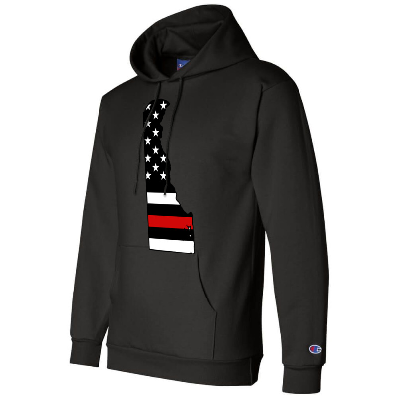 Firefighter T  Shirt Delaware Thin Red Line T  Shirt Champion Hoodie | Artistshot