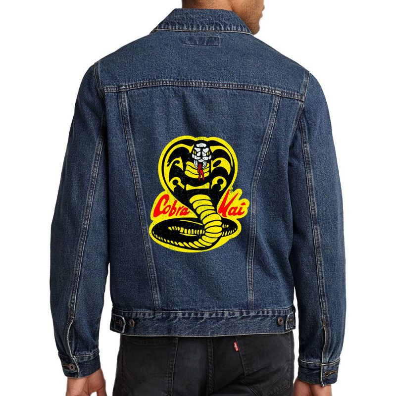 Cobra Strike First Strike Hard Cobra Men Denim Jacket | Artistshot