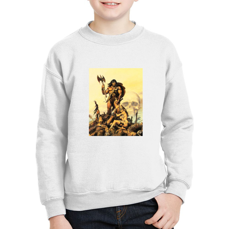 Conan The Barbarian 5 Youth Sweatshirt by kadalcoklat | Artistshot