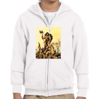 Conan The Barbarian 5 Youth Zipper Hoodie | Artistshot