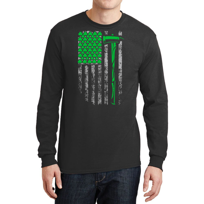 Firefighter T  Shirt Fire Rescue Irish Firefighter Fireman T  Shirt Long Sleeve Shirts | Artistshot