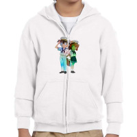 Conan Boy And Girl Youth Zipper Hoodie | Artistshot