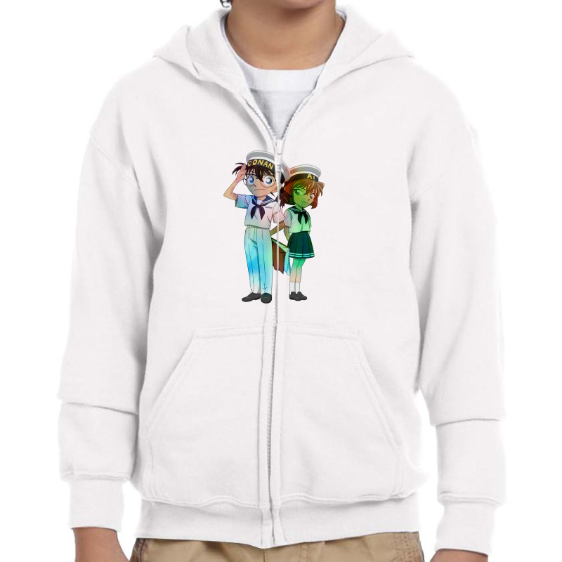 Conan Boy And Girl Youth Zipper Hoodie by Daslife | Artistshot