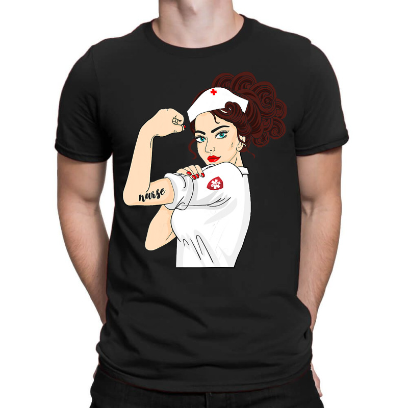 Womens Nurse Strong Woman Warrior Love Nursing T Shirt T-shirt | Artistshot