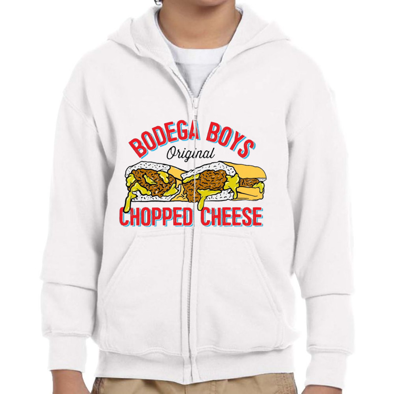 Bodgea Desus & Mero  Chopped Cheese Bodega Youth Zipper Hoodie | Artistshot